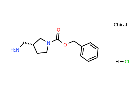 1217726-65-2 | (R)-Benzyl 3-(aminomethyl)pyrrolidine-1-carboxylate hydrochloride