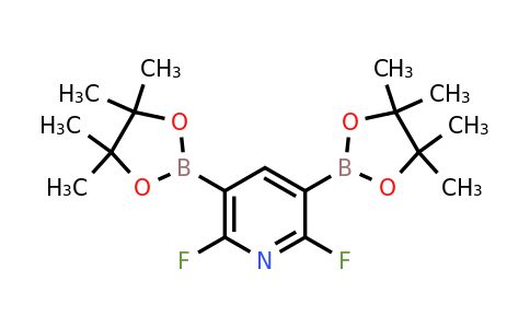 1218789-90-2 | 2,6-Difluoro-3,5-bis(4,4,5,5-tetramethyl-1,3,2-dioxaborolan-2-yl)pyridine