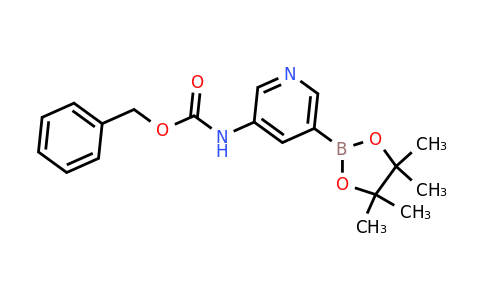 1218790-11-4 | Benzyl (5-(4,4,5,5-tetramethyl-1,3,2-dioxaborolan-2-yl)pyridin-3-yl)carbamate