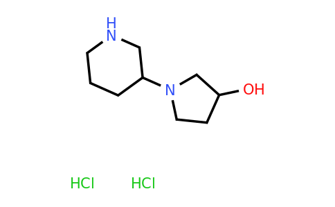 1219957-20-6 | 1-(Piperidin-3-yl)pyrrolidin-3-ol dihydrochloride