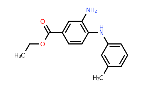 1220030-56-7 | Ethyl 3-amino-4-(m-tolylamino)benzoate