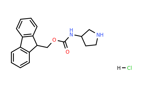 1220040-24-3 | (9H-Fluoren-9-yl)methyl pyrrolidin-3-ylcarbamate hydrochloride