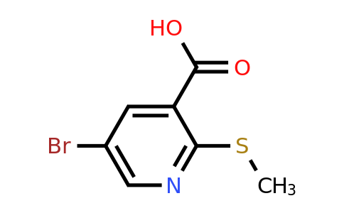 1220422-10-5 | 5-Bromo-2-(methylthio)nicotinicacid