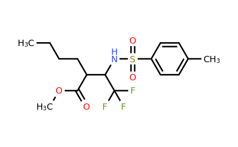 1225227-77-9 | 2-[2,2,2-Trifluoro-1-(toluene-4-sulfonylamino)-ethyl]-hexanoic acid methyl ester
