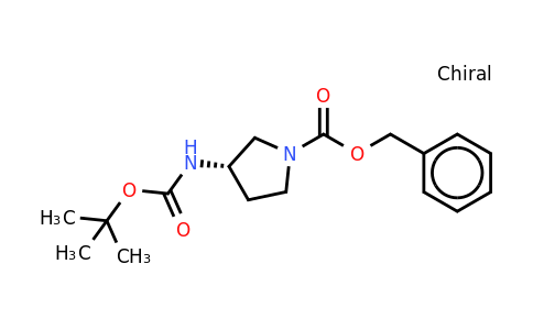 122536-74-7 | S-1-Cbz-3-Boc-aminopyrrolidine