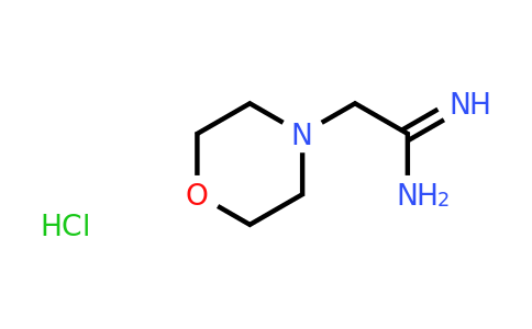 122723-43-7 | 2-(Morpholin-4-yl)ethanimidamide hydrochloride
