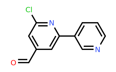 1227583-31-4 | 2-Chloro-6-(pyridin-3-yl)isonicotinaldehyde