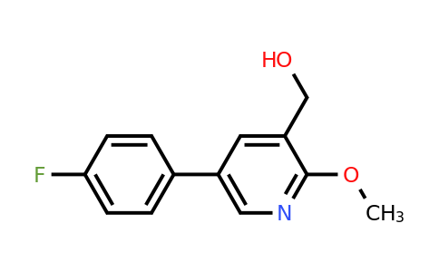 1227590-54-6 | 5-(4-Fluorophenyl)-2-methoxypyridine-3-methanol