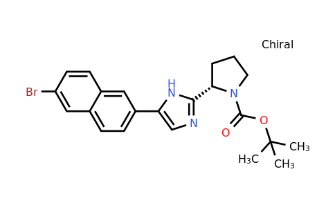 1228551-96-9 | (S)-tert-Butyl 2-(5-(6-bromonaphthalen-2-yl)-1H-imidazol-2-yl)pyrrolidine-1-carboxylate