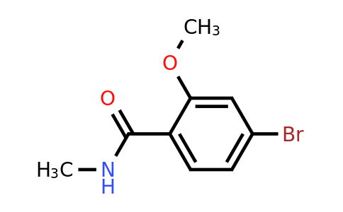 1228957-03-6 | 4-Bromo-2-methoxy-N-methylbenzamide