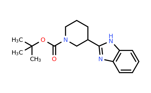 1229000-10-5 | 2-(N-Boc-piperidin-3-yl)-1H-benzoimidazole