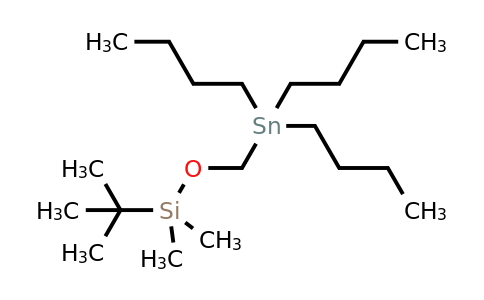 123061-64-3 | tert-Butyl-dimethyl-(tributylstannylmethoxy)silane