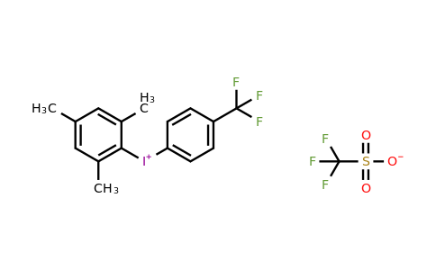 1232133-62-8 | [4-(Trifluoromethyl)phenyl](2,4,6-trimethylphenyl)iodonium triflate