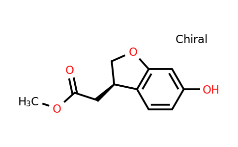 1234474-58-8 | 2-[(3R)-6-hidroxi-2,3-dihidro-1-benzofuran-3-il]acetato de metilo