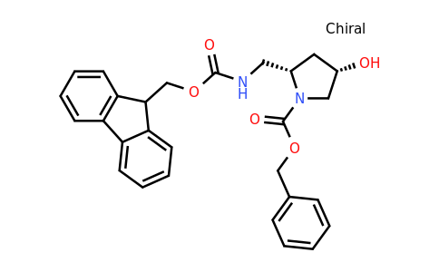 1234908-56-5 | (2S,4S)-Benzyl 2-((((9H-fluoren-9-YL)methoxy)carbonylamino)methyl)-4-hydroxypyrrolidine-1-carboxylate