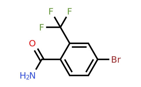 123524-61-8 | 4-Bromo-2-(trifluoromethyl)benzamide