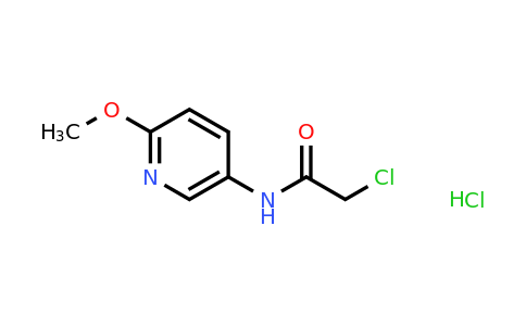 123578-22-3 | 2-Chloro-N-(6-methoxypyridin-3-yl)acetamide hydrochloride