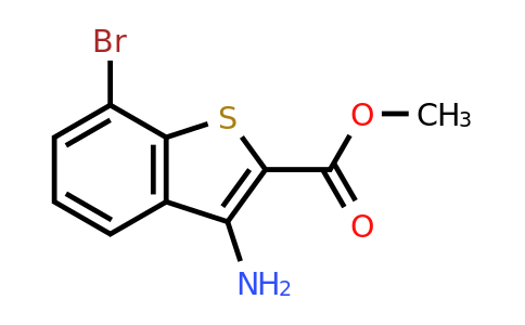 1236150-66-5 | Methyl 3-amino-7-bromo-1-benzothiophene-2-carboxylate