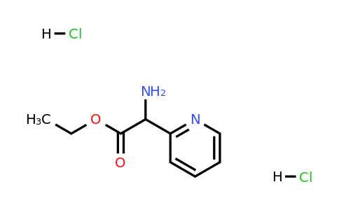 1236254-79-7 | Ethyl 2-amino-2-(pyridin-2-yl)acetate dihydrochloride