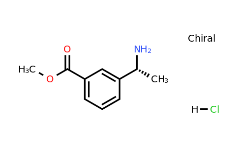 1236353-78-8 | (R)-Methyl 3-(1-aminoethyl)benzoate hydrochloride