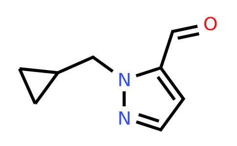 1236365-97-1 | 1-(Cyclopropylmethyl)-1H-pyrazole-5-carbaldehyde
