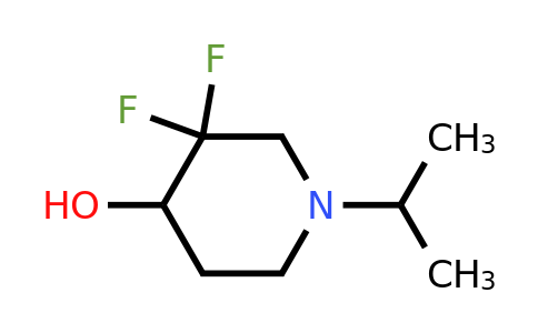 1239596-55-4 | 4-Piperidinol, 3,3-difluoro-1-(1-methylethyl)-