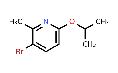 1239611-34-7 | 3-Bromo-6-isopropoxy-2-methylpyridine