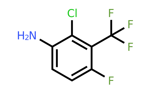123973-27-3 | 2-Chloro-4-fluoro-3-(trifluoromethyl)aniline