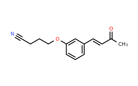 1240562-50-8 | 4-[3-(3-Oxobut-1-en-1-yl)phenoxy]butanenitrile