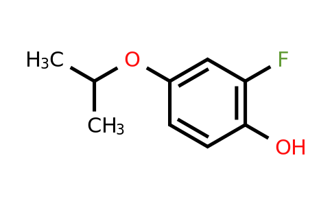 1243329-15-8 | 2-Fluoro-4-(propan-2-yloxy)phenol