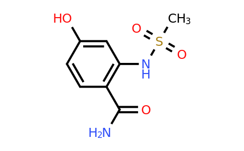 1243347-38-7 | 4-Hydroxy-2-(methylsulfonamido)benzamide