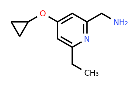 1243361-36-5 | (4-Cyclopropoxy-6-ethylpyridin-2-YL)methanamine