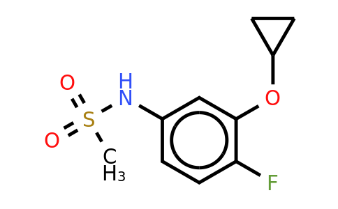 1243363-44-1 | N-(3-cyclopropoxy-4-fluorophenyl)methanesulfonamide