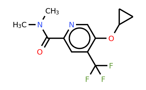 1243382-24-2 | 5-Cyclopropoxy-N,n-dimethyl-4-(trifluoromethyl)picolinamide