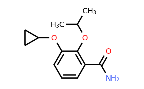 1243391-69-6 | 3-Cyclopropoxy-2-isopropoxybenzamide