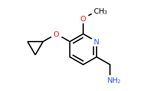 1243440-10-9 | (5-Cyclopropoxy-6-methoxypyridin-2-YL)methanamine