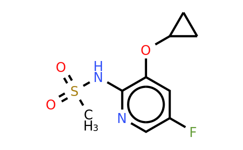 1243445-69-3 | N-(3-cyclopropoxy-5-fluoropyridin-2-YL)methanesulfonamide