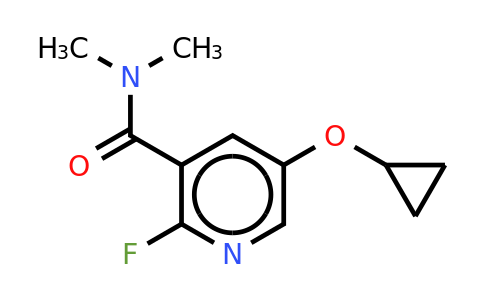 1243454-33-2 | 5-Cyclopropoxy-2-fluoro-N,n-dimethylnicotinamide