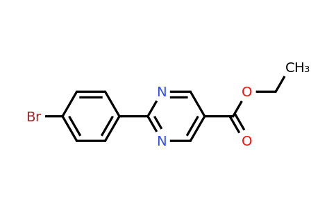 1245145-00-9 | Ethyl 2-(4-bromophenyl)pyrimidine-5-carboxylate