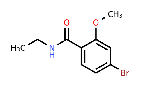 1245563-19-2 | 4-Bromo-N-ethyl-2-methoxybenzamide