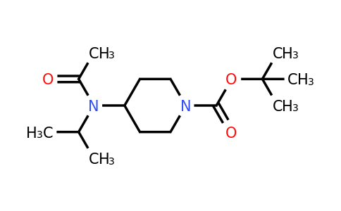 1246249-81-9 | tert-butyl 4-(N-isopropylacetamido)piperidine-1-carboxylate
