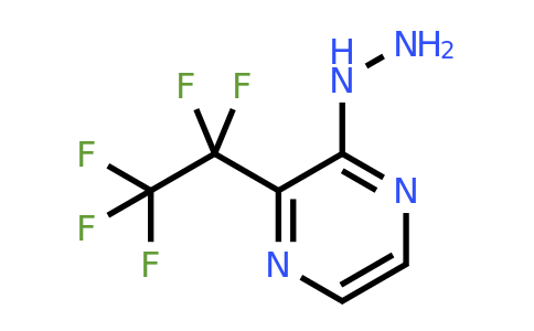 1246471-18-0 | (3-Pentafluoroethyl-pyrazin-2-yl)-hydrazine
