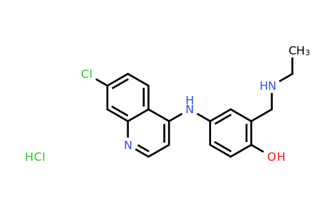 1246819-11-3 | 4-((7-Chloroquinolin-4-yl)amino)-2-((ethylamino)methyl)phenol hydrochloride