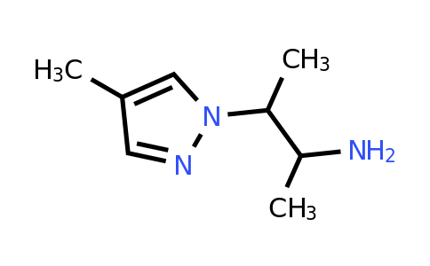 1248214-35-8 | 3-(4-Methyl-1h-pyrazol-1-yl)butan-2-amine