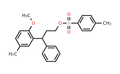 124937-85-5 | 3-(2-Methoxy-5-methylphenyl)-3-phenylpropyl 4-methylbenzenesulfonate