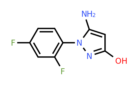 1250500-78-7 | 5-Amino-1-(2,4-difluorophenyl)-1H-pyrazol-3-ol