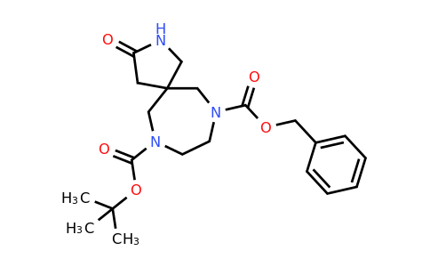1250999-19-9 | 7-Benzyl 10-(tert-butyl) 3-oxo-2,7,10-triazaspiro[4.6]undecane-7,10-dicarboxylate