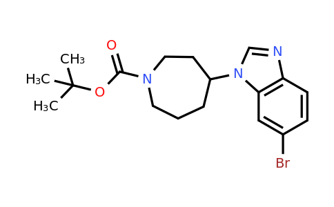 1251017-58-9 | tert-Butyl 4-(6-bromo-1H-benzo[d]imidazol-1-yl)azepane-1-carboxylate