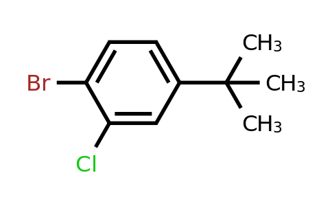 1251032-65-1 | 1-Bromo-2-chloro-4-tert-butylbenzene 1251032-65-1 | 1-Bromo-2-chloro-4-tert-butylbenzene