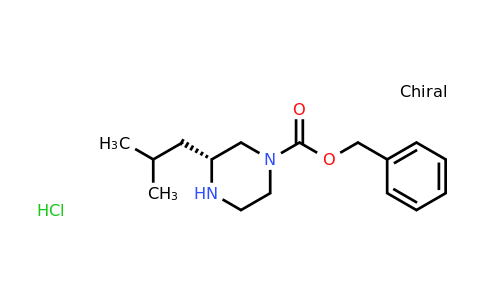 1253791-13-7 | (R)-Benzyl 3-isobutylpiperazine-1-carboxylate hydrochloride